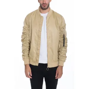 Scrunched Windbreaker Bomber Jacket (5 Colors)